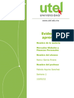 Mercados Globales y Finanzas Personales - Semana SEMANA 2