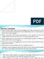 Unit VI - Water Logging and Drainage