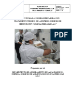 Haccp Platos Con Tratamiento Termico TCG