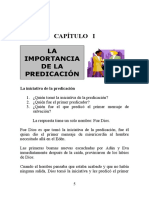 1 La Importancia de La Predicación, Cap 1