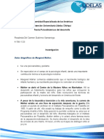 La Teoría de La Simbiosis en La Psicosis Infantil TRABAJO DE INVESTIGACION-Rosalinda Gutierrez