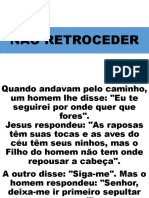 Não Retroceder