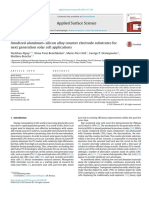 Anodized Aluminumsilicon Alloy Counter Electrode Substrates For Next Generation Solar Cell Applications