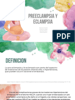 Preeclampsia y Eclampsia