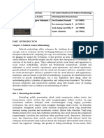 Part I Introduction Chapter 1: Political Science Methodology