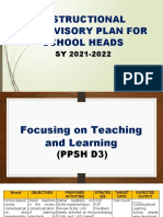 Instructional Supervisory Plan For School Heads