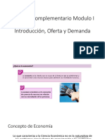 Modulo I - Introduccion Oferta Demanda