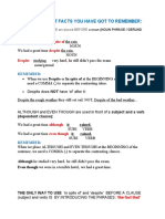 Contrasting Connectors-Some Important Facts You Have Got To Remember