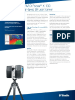 FARO Focus X 130: High-Speed 3D Laser Scanner