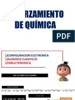 Reforzamiento Quimica 4