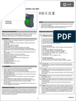 Voltage Monitoring Series SM 800: DMS110 DMS120 DMA220