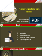 Topic Fermented Products From Moulds