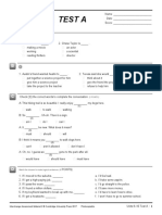 Test A: Units