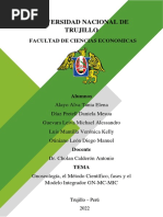 Informe Gnoseologia, Metodo Cientifico y Modelo Integrador GN-MC-MIC