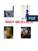 Unidad III QMA-103 y 201 110