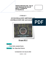 Investigación Método de Extracción de Alcaloides