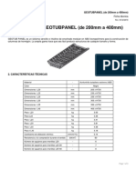 Geoplast Geotub Panel 20 40 y 45 60 Español Ficha Técnica