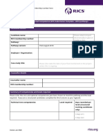 RICS Assessment of Professional Competence (APC) Submission Template - 2018 Pathways