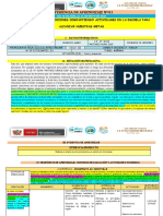 V Experiencia de Aprendizaje #01-2022