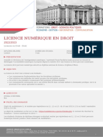 Licence Numérique en Droit de Assas