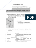 Guía de Trabajo en Clases Independencia Hispanoamericana.