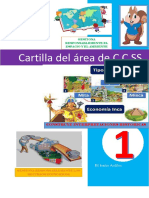 Cartilla de 1ro de Ciencias Sociales.