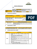 Sesión de Aprendizaje 04