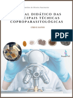 EBOOK Principais Técnicas Coproparasitológicas para o Diagnóstico de Parasitos Gastrintestinais de Cães e Gatos