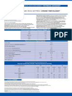 Ceramic Wool Mattress /: Technical Data Document