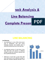 Bottleneck Analysis and Line Balancing Presentation