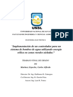 Implementación de Un Controlador para Un Sistema de Bombeo de Agua Utilizando Energía Eólica en Zonas Rurales Aisladas