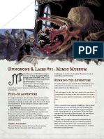 DMDave - Dungeons & Lairs 31 - Mimic Museum - Free Version