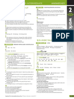 Speak Out-Preintermediate Answer Key - Unit 2