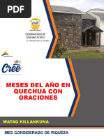 Leccion-08-Meses Del Año Con Oraciones-Quechua - Cree 2022