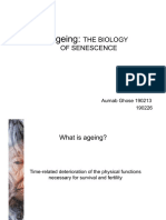 Ageing:: The Biology of Senescence