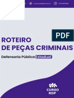 Roteiro de Pecas Criminais Manual Completo