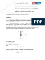 Determinação Da Viscosidade Dinâmica de Fluidos Pelo Método de Stokes.