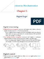 Introduction To Mechatronics: Digital Logic