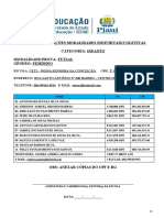 FICHA DE INSCRIÇÃO JEPEP's 2022