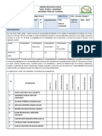 9a Informe de Tutoria 2021-2022