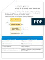 Basic Data Science Interview Questions