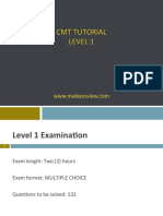 CMT Level 1