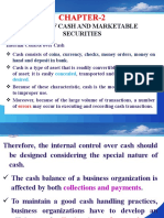 Chapter-2: Audit of Cash and Marketable Securities