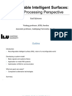 A Signal Processing Perspective: Reconfigurable Intelligent Surfaces