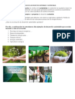 Beneficios de Los Proyectos Sostenibles y Sustentables