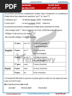 Les Pronoms Personnels COD - Grammaire Delf A2