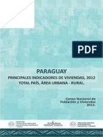 Principales Indicadores Vivienda PARAGUAY 2002