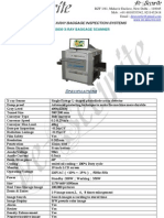 X Ray Baggage Scanners 5030