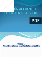 Atencion Cliente y Calidad Servicio