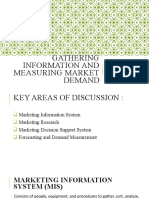 Lec-05 - Gathering Information and Measuring Market Demand